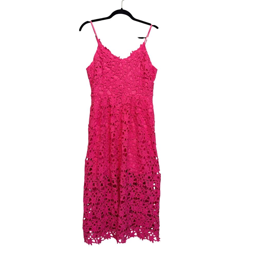 Endless Rose Lace Dress Medium Pink Cami Slip Cocktail Party Romantic Lined NWT